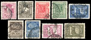 1929 - Pittorica, dent. 11, serie completa ... 