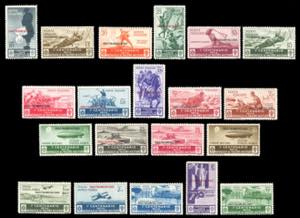 1934 - Medaglie, serie completa (80/90+A), ... 