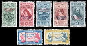POSTA AEREA 1932 - Garibaldi, serie completa ... 