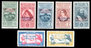 POSTA AEREA 1932 - Garibaldi, serie completa ... 