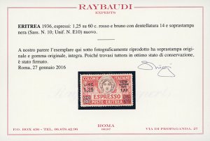 ESPRESSI 1935 - 1,25 lire su 60 ... 
