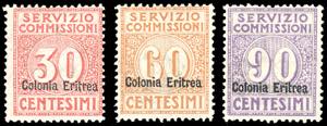 SERVIZIO COMMISSIONI 1916 - Soprastampati, ... 