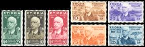 1936 - Vittorio Emanuele III, serie completa ... 