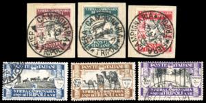 1929 - III Fiera di Tripoli, serie completa ... 