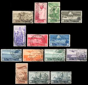 1934 - VIII Fiera di Tripoli, serie completa ... 