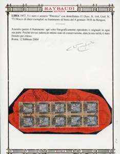 1937 - 5 lire Pittorica, dent. 11 ... 