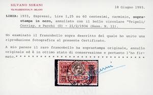 ESPRESSI 1933 - 1,25 lire su 60 ... 