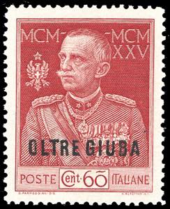 1925 - 60 cent. Giubileo, dent. 13 1/2 (21), ... 