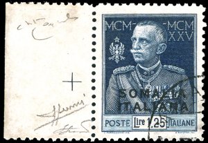 1926 - 1,25 lire Giubileo, dent. 11 (69), ... 