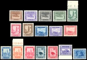 1935/38 - Pittorica, dent. 14, serietta di ... 