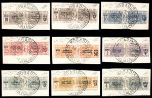 PACCHI POSTALI 1923 - Soprastampati in ... 