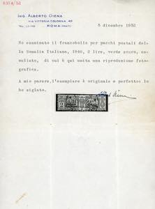 PACCHI POSTALI 1928/41 - Fascio al ... 