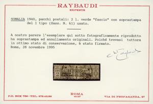 PACCHI POSTALI 1928/41 - Fascio al ... 