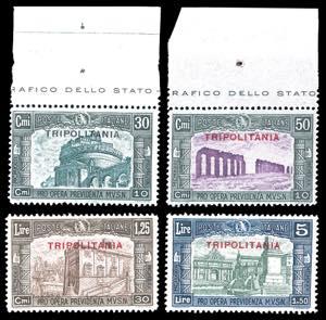 1930 - Milizia III emissione, serie completa ... 