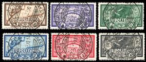 POSTA AEREA 1933 - Zeppelin, serie completa ... 