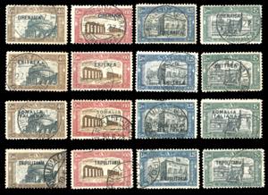 1927 - Milizia, I emissione, giro delle ... 