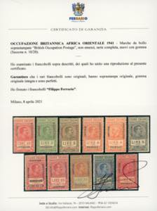 OCCUPAZIONE BRITANNICA AFRICA ... 