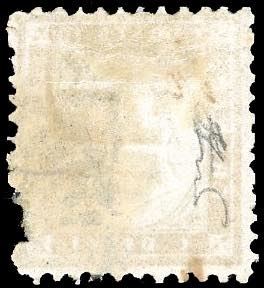 1862 - 10 cent. bistro giallastro ... 