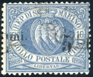 1892 - 5 cent. su 10 cent. ... 