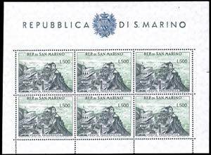 1958 - 500 lire Panorama, foglietto (18), ... 