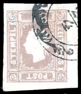 AUSTRIA FRANCOBOLLI PER GIORNALI 1861 - 1 k. ... 