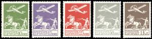 DANIMARCA POSTA AEREA 1925/29 - Serie ... 
