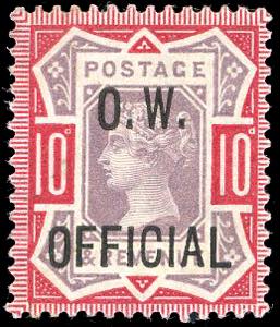 GRAN BRETAGNA SERVIZIO 1896/1902 - ... 