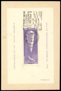 POLONIA FOGLIETTI 1938 - 75 g. Volo nella ... 