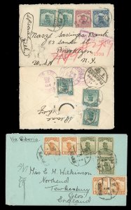 1930/1940 - Eight covers franked ... 