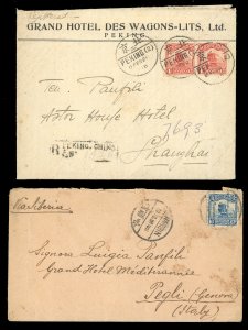 1930/1940 - Eight covers franked ... 