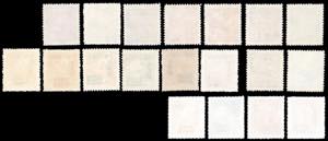 1950 - Three complete sets ... 