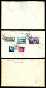 1957 - Three Airgrams from Beijing ... 