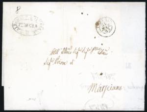 1853 - 1 baj verde grigiastro (2), ... 