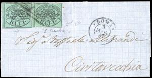 1867 - 1 baj verde scuro, II composizione ... 