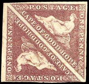 CAPE OF GOOD HOPE-BRITISH COLONIES 1857 -  1 ... 