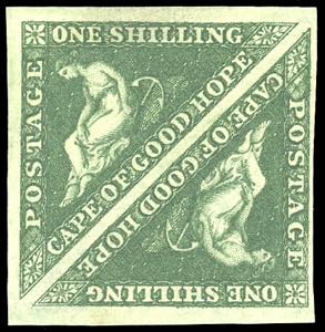 CAPE OF GOOD HOPE-BRITISH COLONIES 1859 - 1 ... 