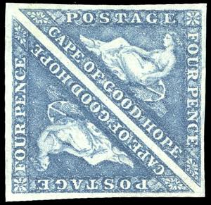 CAPE OF GOOD HOPE-BRITISH COLONIES 1863 - 4 ... 