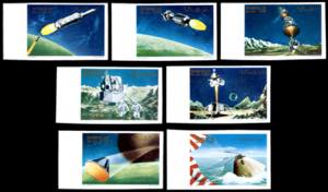 SOMALIA REPUBBLICA 1970 - Apollo XI, serie ... 