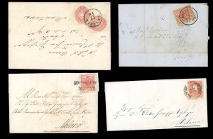 LOMBARDO VENETO 1850/1866 - Otto ... 