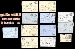 LOMBARDO VENETO/REGNO DITALIA 1850/1865 - ... 