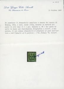 MODENA 1852/1855 - Collezione di ... 