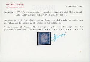 SARDEGNA 1855/1863 - Avanzata ... 