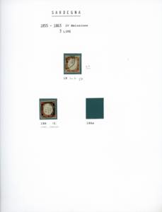 SARDEGNA 1858/1863  - Avanzata ... 