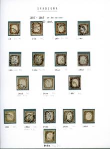 SARDEGNA 1858/1863 - Avanzata ... 