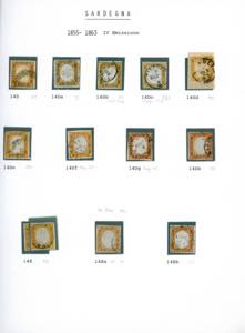 SARDEGNA 1858/1863 - Avanzata ... 