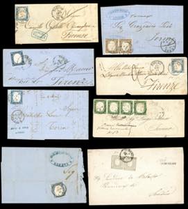 SARDEGNA 1861/1862 - Sette lettere ... 