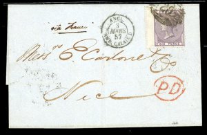 SARDEGNA CONTEA DI NIZZA 1853/1869 ... 