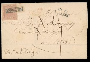 SARDEGNA CONTEA DI NIZZA 1853/1869 ... 