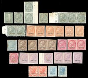 REGNO DITALIA SAGGI 1863/1867 - Lotto di 35 ... 