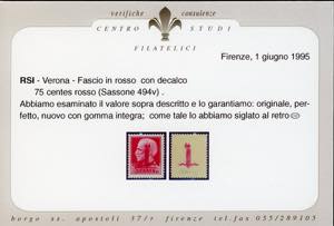 REPUBBLICA SOCIALE ITALIANA 1944 - ... 